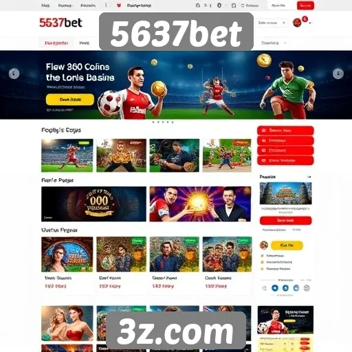 Acessibilidade e usabilidade do site 5637bet